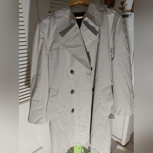 Classic Gray Women's Trench Coat